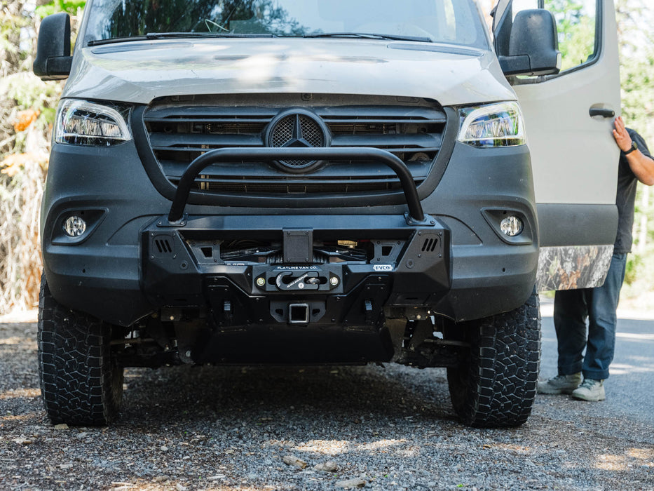 Flatline Van Co. 2019-2026 Mercedes-Benz Sprinter Van Core Front Bumper – image 9 of 14