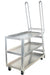 Vestil SPA-HD-2252 aluminum high duty stock picker truck with steel ladder - view 2