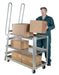 Vestil SPA-HD-2252 aluminum high duty stock picker truck with steel ladder - view 6