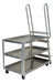 Vestil SPA-HD-2852 aluminum high duty stock picker truck with steel ladder - view 2