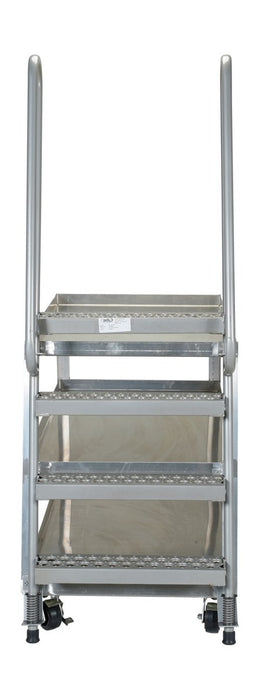 Vestil SPA-HD-2852 aluminum high duty stock picker truck with steel ladder - view 4