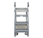 Vestil SPA2-2236 aluminum stock picker with steel ladder - view 4