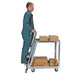 Vestil SPA2-2236 aluminum stock picker with steel ladder - view 5