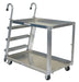 Vestil SPA2-2840 Aluminum Stock Picker with Steel Ladder 44 in. x 27-7/8 in. x 50-3/16 in. 660 lb. Capacity