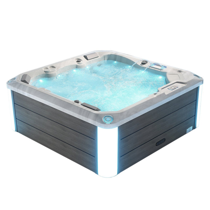 Freestanding Luxury 5-Person Square Outdoor Hot Tub EMPV-SPA3528 Empava