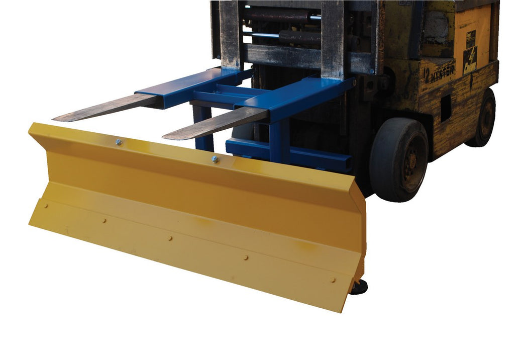 Vestil SPB-N-72 Steel Snow Plow Blade Fork Mounted 72 in. Blade Width Blue / Yellow