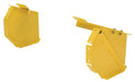 Vestil SPB-NP-EP-RF retro fit end plates for snow plow blade yellow - view 2