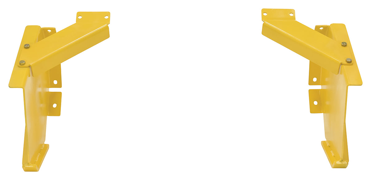 Vestil SPB-NP-EP-RF retro fit end plates for snow plow blade yellow - view 3
