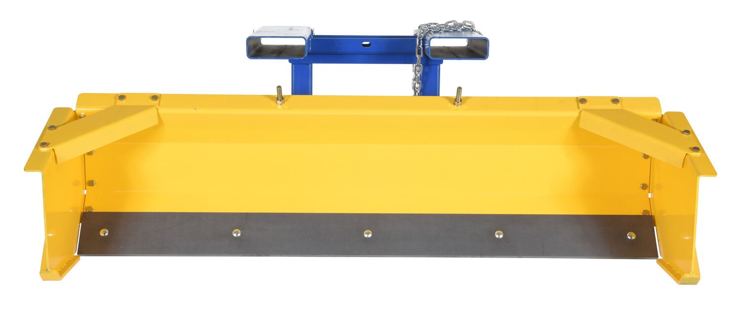 Vestil SPB-P-72 steel snow plow fork mounted push box - view 2