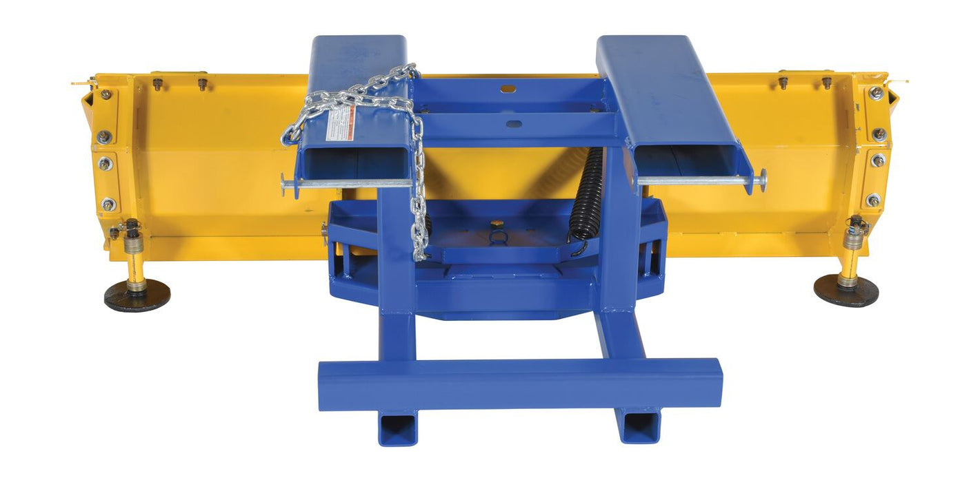 Vestil SPB-P-72 steel snow plow fork mounted push box - view 5