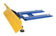 Vestil SPB-VN-848-72 Steel Fork Mount Snow Plow 72" Blade Blue/Yellow