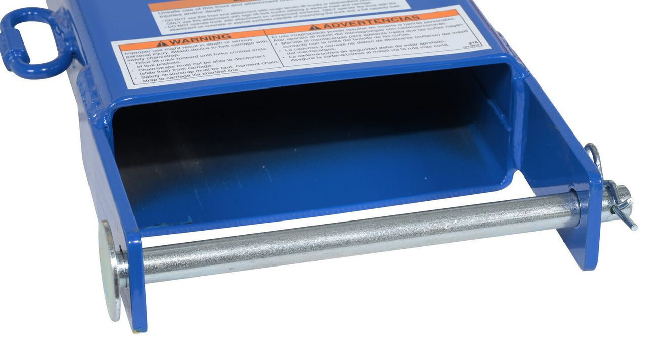 Vestil SPB-VN-848-72 steel fork mount snow plow - view 8