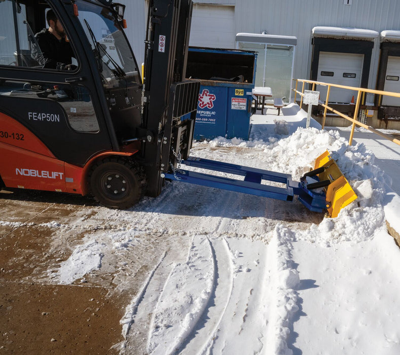 Vestil SPB-VN-848-72 steel fork mount snow plow - view 9
