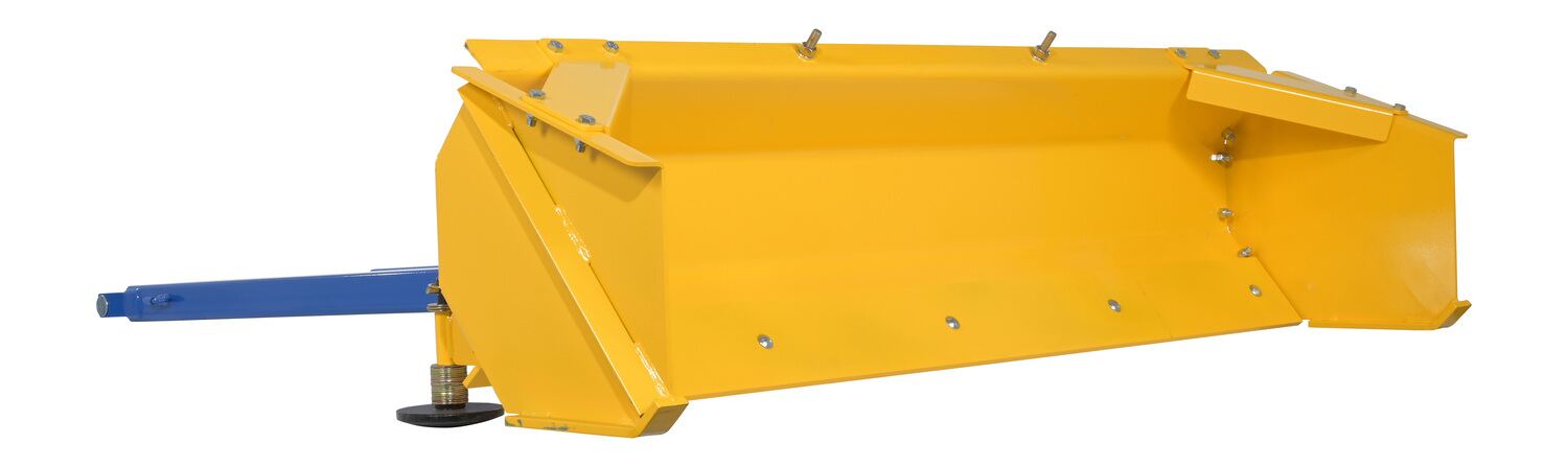 Vestil SPB-VP-848-72 steel fork mount snow pusher - view 4