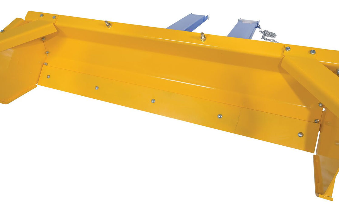 Vestil SPB-VP-848-72 steel fork mount snow pusher - view 5