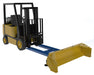 Vestil SPB-VP-848-72 steel fork mount snow pusher - view 8