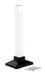 Vestil SPR-POST-W Steel Semi-Permanent Barrier Post White