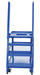 Vestil SPS-HD-2852 steel high duty cart with mold on rubber casters - view 4