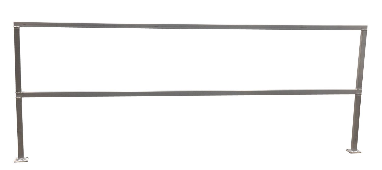 Vestil SQ-A-108 aluminum safety handrail - view 3