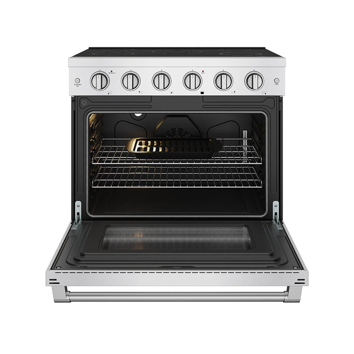 Thor Kitchen 36-Inch S Series Electric Range (SRE3601) – front open 2