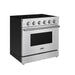 Thor Kitchen 36-Inch S Series Electric Range (SRE3601) – left