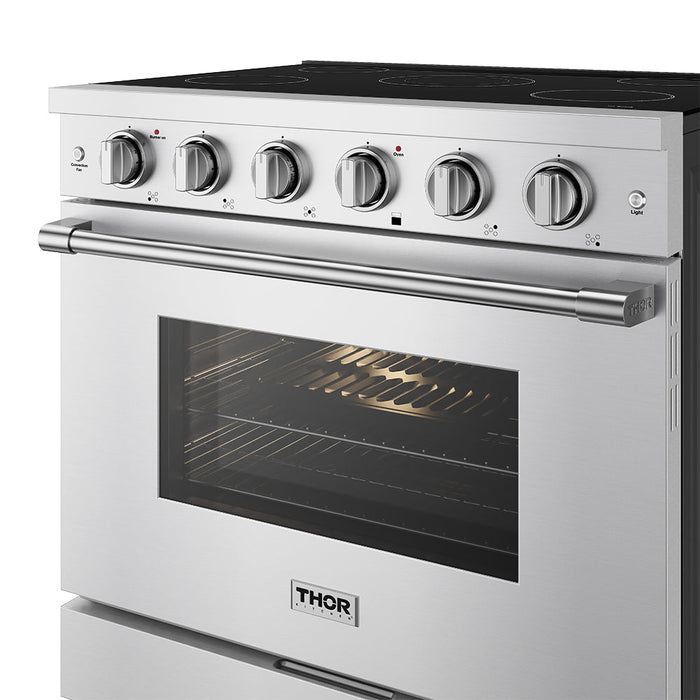 Thor Kitchen 36-Inch S Series Electric Range (SRE3601) – oven door