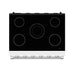 Thor Kitchen 36-Inch S Series Electric Range (SRE3601) – top