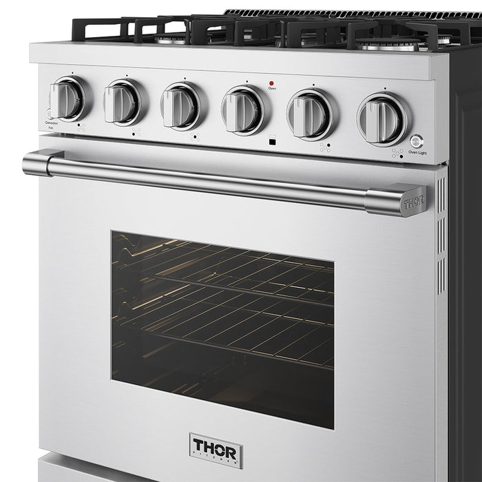 Thor Kitchen 30-Inch S Series Gas Range (SRG3001) – oven door