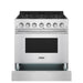 Thor Kitchen 36-Inch S Series Gas Range (SRG3601) – front 2