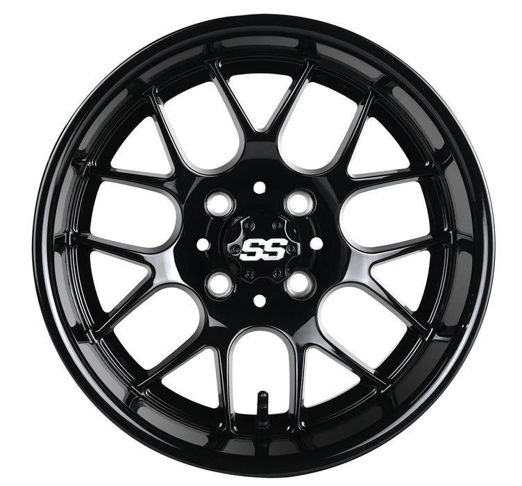 SS Wheels Alpha Gloss Black – view 2