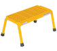 Vestil SSA-1-Y Aluminum 1 Step Stand 500 lb. Capacity Yellow