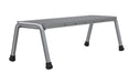 Vestil SSA-1W Aluminum 1 Step Wide Stand 500 lb. Capacity Silver