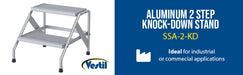 Vestil SSA-2-KD aluminum feature overview 3