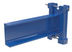 Vestil SSAL-12-NL Steel Cantilever Straight Arm No Lip 12 in. Length 3,000 lb. Capacity Blue