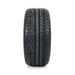 SS Wheels Alpha 14x7 Gloss Black & X Comp H/T Tire Combo golf cart wheel and tire – view 2