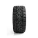 SS Wheels Alpha 14x7 Gloss Black & X Comp X/T Tire Combo golf cart wheel and tire – view 2