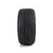 SS Wheels Alpha 12x7 Gloss White & Gladiator Golf A/P Tire Combo golf cart wheel and tire – view 4
