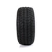 SS Wheels Alpha 12x7 Gloss White & Gladiator Golf A/P Tire Combo golf cart wheel and tire – view 5