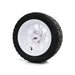 SS Wheels Alpha 12x7 Gloss White & X Comp X/T Tire Combo golf cart wheel and tire – view 6