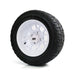 SS Wheels Alpha 12x7 Gloss White & X Comp X/T Tire Combo golf cart wheel and tire – view 8