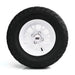 SS Wheels Alpha 12x7 Gloss White & X Comp X/T Tire Combo golf cart wheel and tire – view 4