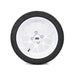 SS Wheels Alpha 14x7 Gloss White & X Comp A/T Tire Combo golf cart wheel and tire – view 3