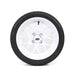 SS Wheels Alpha 14x7 Gloss White & X Comp H/T Tire Combo golf cart wheel and tire – view 3