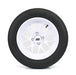 SS Wheels Alpha 14x7 Gloss White & X Comp H/T Tire Combo golf cart wheel and tire – view 5