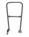 Vestil SSG-2-GYSG Steel Dock Safety Swing Gate 2 ft. Length Gray Semi Gloss