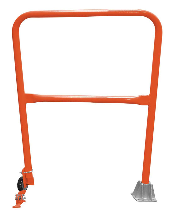 Vestil SSG-3-OR Steel Dock Safety Swing Gate 3 ft. Length Orange