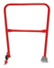 Vestil SSG-3-RD Steel Dock Safety Swing Gate 3 ft. Length Red