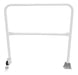 Vestil SSG-4-WT Steel Dock Safety Swing Gate 4 ft. Length White