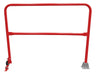 Vestil SSG-5-RD Steel Dock Safety Swing Gate 5 ft. Length Red