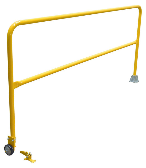 Vestil SSG-9 Steel Dock Safety Swing Gate 9 ft. Length Yellow